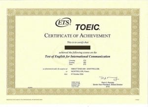 Dịch vụ làm bằng giả Toeic chất lượng, giá rẻ