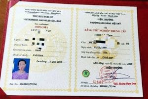 Dịch Vụ Làm Bằng Cao Đẳng Việt Mỹ Chuyên Nghiệp