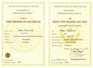 Làm Bằng Đại Học Ngoại Thương Uy Tín, Giá Rẻ Tại Làm Bằng Toàn Quốc