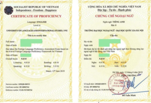Làm Chứng Chỉ Tiếng Anh Giá Rẻ Uy TÍn - Làm Bằng Toàn Quốc