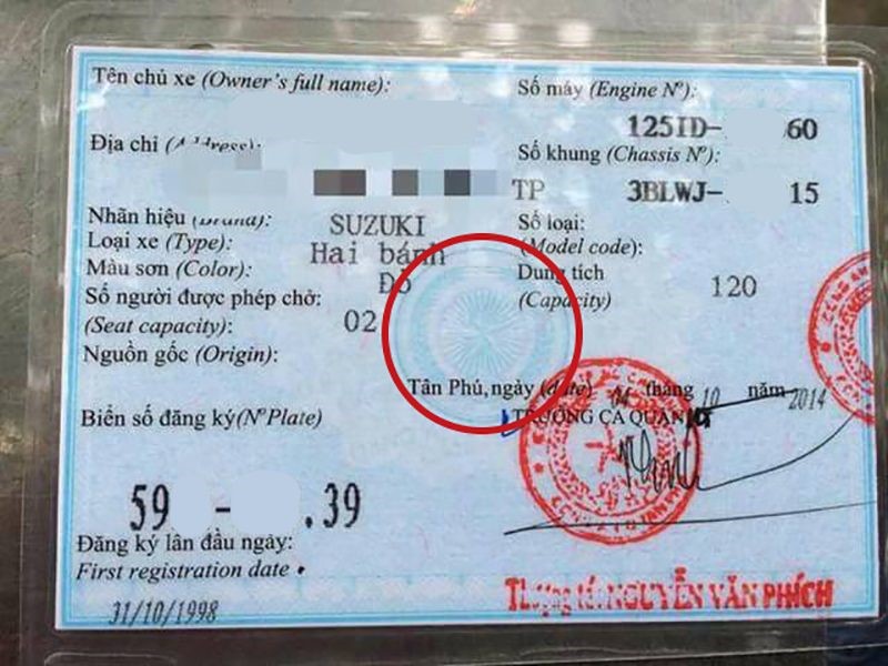 Làm Cavet Xe Phôi Thật Nhanh Chóng, Uy Tín, Giá Rẻ