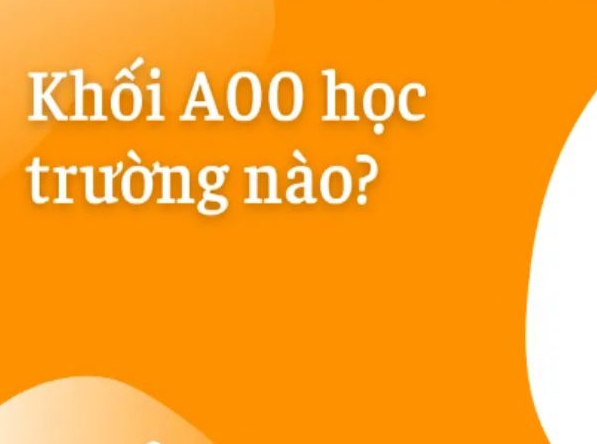 Khối A00 có các trường đào tạo?