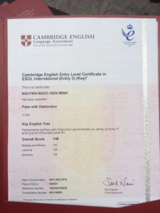 Tổng kết về dịch vụ làm chứng chỉ KET tại Làm Bằng Toàn Quốc