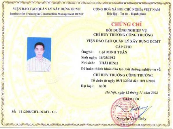 Làm Chứng Chỉ Chỉ Huy Trưởng Chuyên Nghiệp Tại Làm Bằng Toàn Quốc