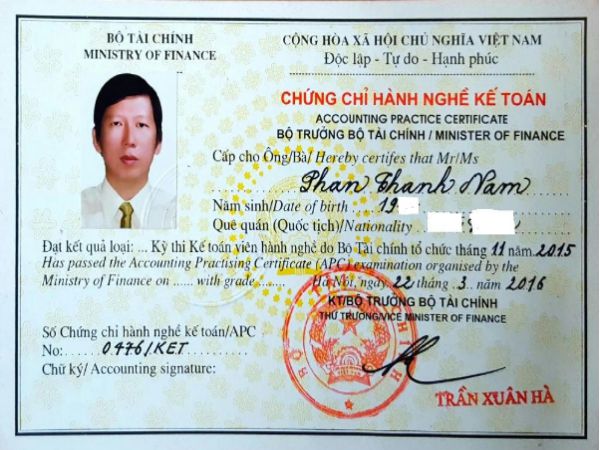 Làm Chứng Chỉ Kế Toán Viên Giá Rẻ Tại Làm Bằng Toàn Quốc