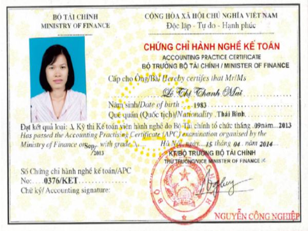 Làm Chứng Chỉ Kế Toán Viên Giá Rẻ Tại Làm Bằng Toàn Quốc