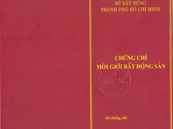 Dịch Vụ Làm Chứng Chỉ Môi Giới Bất Động Sản Uy Tín Và Nhanh Chóng