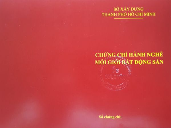 Dịch Vụ Làm Chứng Chỉ Môi Giới Bất Động Sản Uy Tín Và Nhanh Chóng