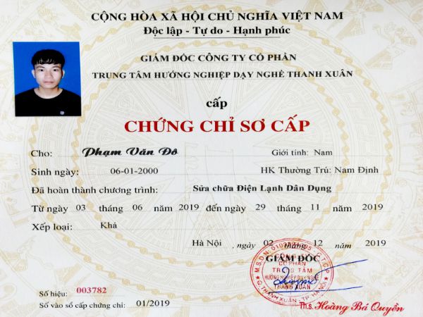 Làm Chứng Chỉ Nghề Điện Lấy Ngay Tại Làm Bằng Toàn Quốc