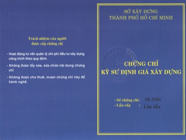 Làm Chứng Chỉ Nghề Xây Dựng 2023 Tại Làm Bằng Toàn Quốc