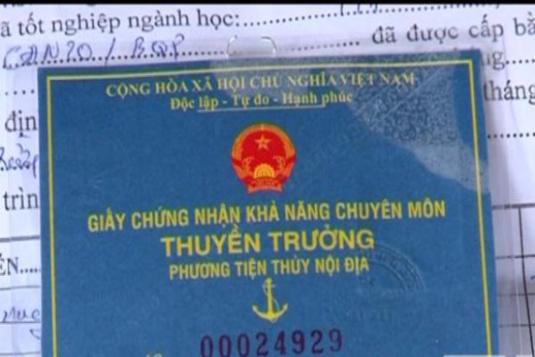 Làm Chứng Chỉ Tàu Dầu Lấy Ngay Tại Làm Bằng Toàn Quốc