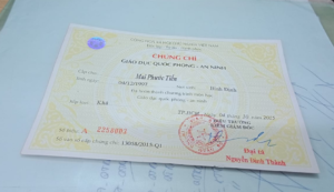 Làm Chứng Chỉ Quốc Phòng Lấy Ngay Tại Làm Bằng Toàn Quốc