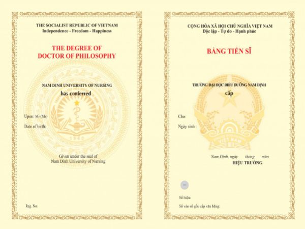 Đảm bảo chất lượng bằng cách sử dụng tem bằng cấp bảy màu tại Làm Bằng Toàn Quốc