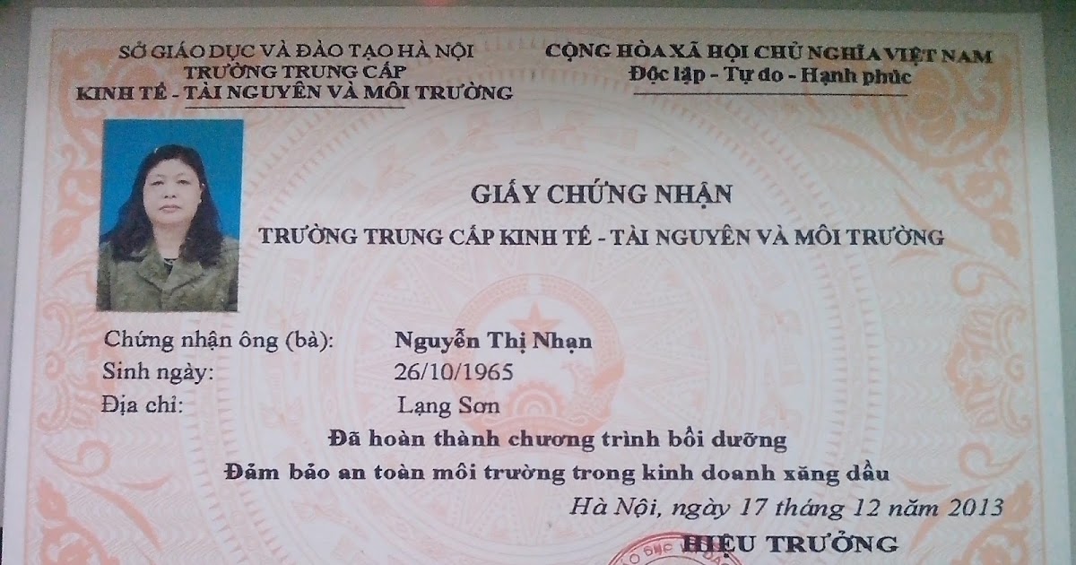 Làm Chứng Chỉ Xăng Dầu Lấy Ngay Tại Làm Bằng Toàn Quốc