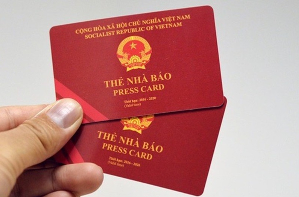 Mẫu thẻ nhà báo đang được làm tại Làm Bằng Toàn Quốc (2021-2025) - 2