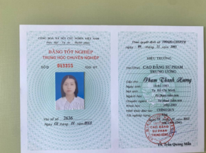 LÀM BẰNG TRUNG CẤP GIẢ PHÔI THẬT KHÔNG CẦN CỌC TOÀN QUỐC