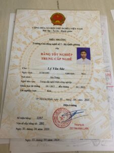 LÀM BẰNG TRUNG CẤP GIẢ PHÔI THẬT KHÔNG CẦN CỌC TOÀN QUỐC