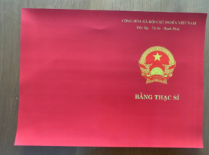 Làm Bằng Thạc Sĩ - Tiến Sĩ Phôi Thật Bao Công Chứng Xin Việc