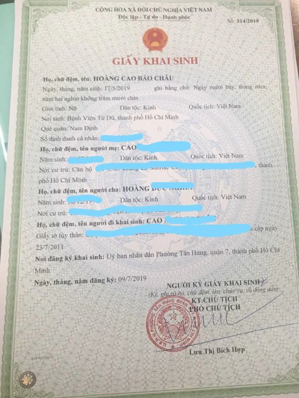giay khai sinh 10