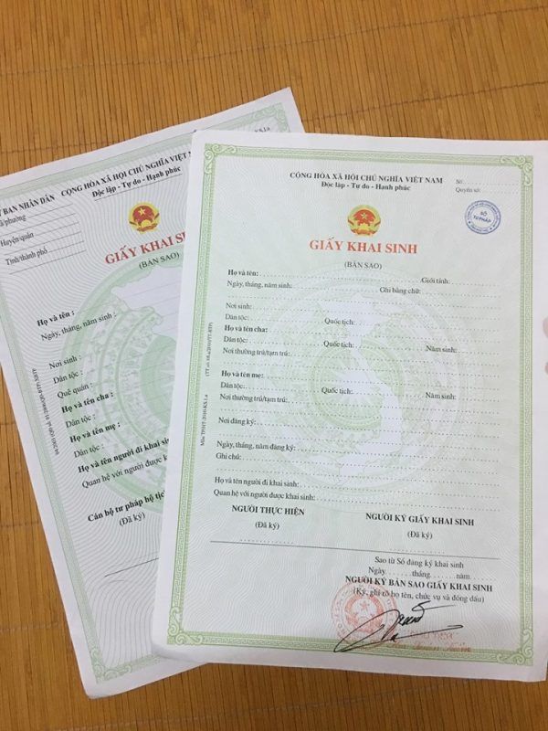 2 Cách Làm Giấy Khai Sinh Cho Con Phổ Biến Hiện Nay