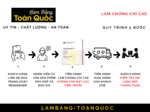 Làm Chứng Chỉ CAE Phôi Thật Bao Công Chứng Xin Việc