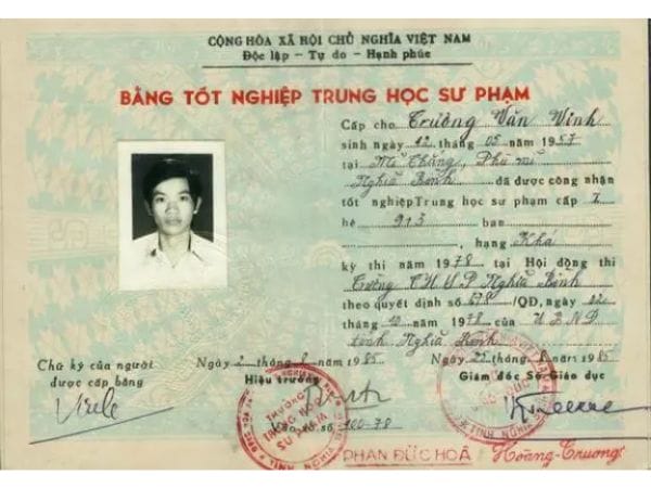 Làm Bằng Cấp 3 Phôi Thật Giá Rẻ Không Cần Học Và Thi