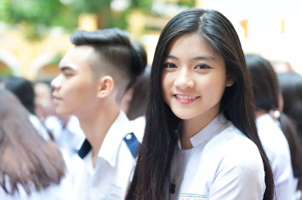 nu sinh xinh dep 7